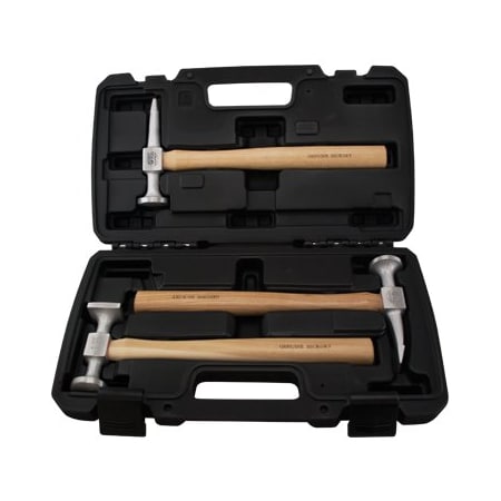 Dent Fix Equipment HAMMER ALUMINUM SET 3PC DFAH714